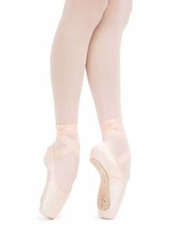 Chaussures de pointe de ballet Chausson de danse 19,5-20 cm Chaussures de  ballet professionnelles Rose Chaussures de pointe de ballet avec protection