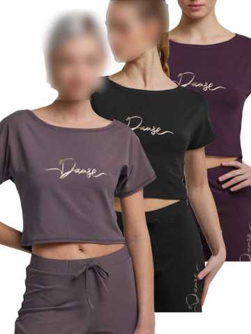 T-shirt viscose TEMPS DANSE AGILE RUBAN