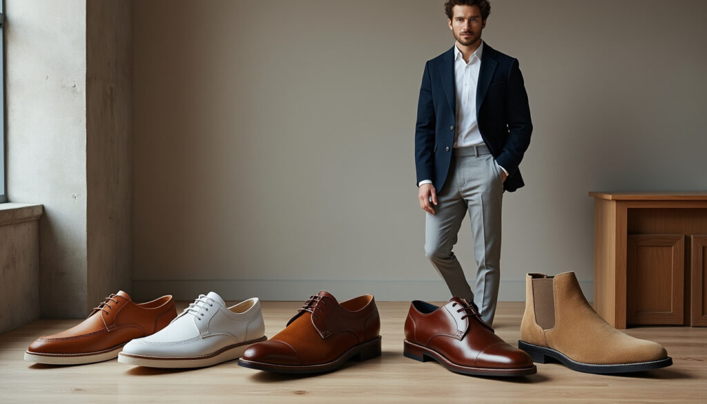 découvrez les chaussures homme incontournables : tendances de saison, modèles élégants et conseils pour choisir la paire adaptée à votre style.