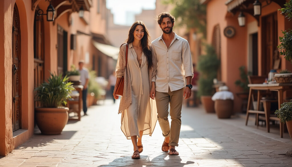 découvrez comment vous habiller au maroc : conseils pour hommes et femmes, tenues adaptées au climat, aux lieux visités et aux coutumes locales.